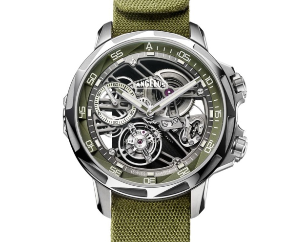 Angelus U53 : un tourbillon en eaux profondes Angelus U53 : un tourbillon en eaux profondes