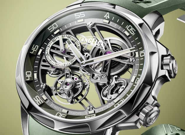 Angelus U53 : un tourbillon en eaux profondes Angelus U53 : un tourbillon en eaux profondes