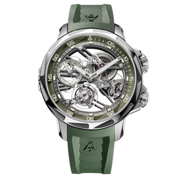 Angelus U53 : un tourbillon en eaux profondes Angelus U53 : un tourbillon en eaux profondes