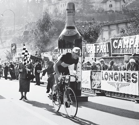 Longines chronomètre le Grand Prix Davide Campari, 1956.