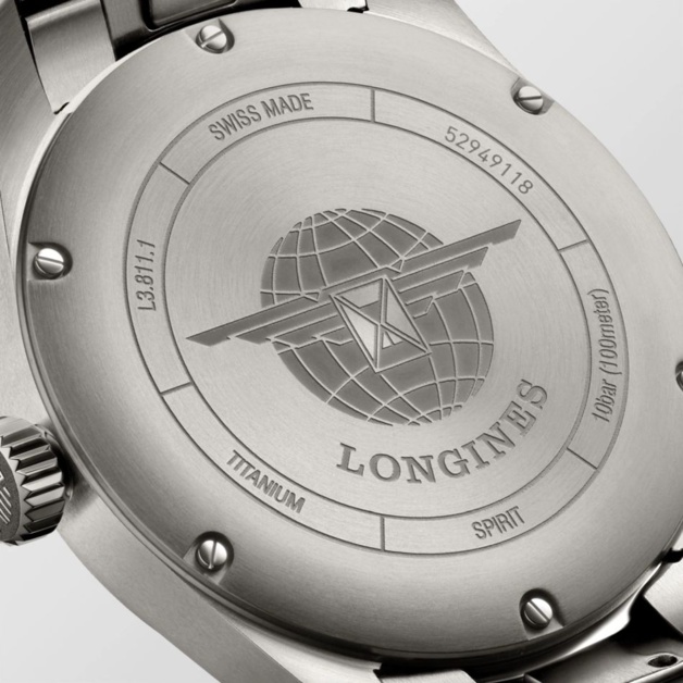 Longines Spirit : en version titane