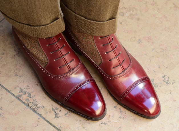 Aubercy : de l'art des souliers en cuir et tissu Aubercy : de l'art des souliers en cuir et tissu