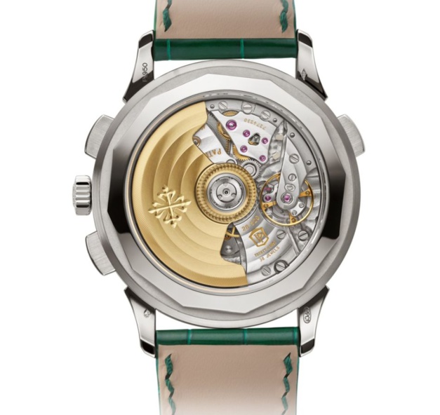 Patek Philippe Chronographe à Heure Universelle réf 5930P : se met au vert et au platine Patek Philippe Chronographe à Heure Universelle réf 5930P : se met au vert et au platine