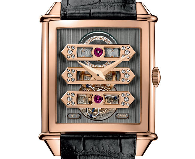 Girard-Perregaux : la Vintage 1945 Tourbillon sous Trois Ponts d'or arrive chez Bucherer à Paris