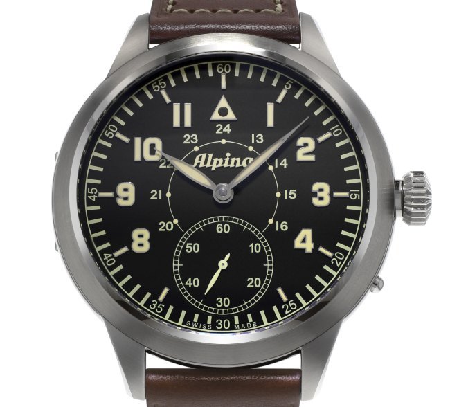 Alpina Heritage Pilot : montre de pilote au design résolument vintage