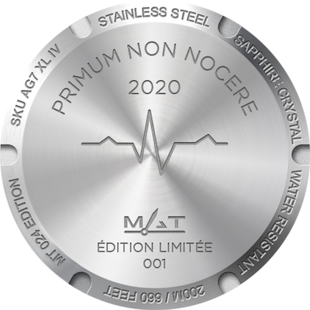 MATWatches : la montre QRS en hommage au corps médical MATWatches : la montre QRS en hommage au corps médical
