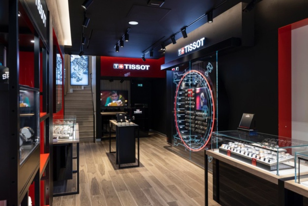 Tissot : sa boutique des Champs-Elysées à Paris fait peau neuve
