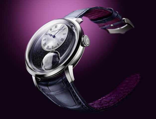 Arnold & Son Luna Magna Platinum : au clair... obscur de la Lune Arnold & Son Luna Magna Platinum : au clair... obscur de la Lune