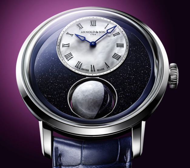 Arnold & Son Luna Magna Platinum : au clair... obscur de la Lune Arnold & Son Luna Magna Platinum : au clair... obscur de la Lune
