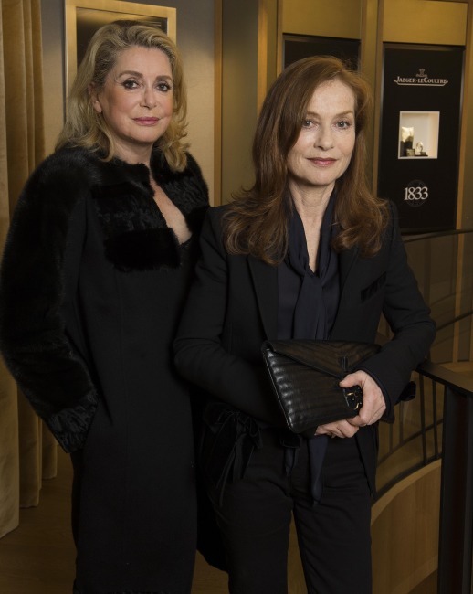 Catherine Deneuve et Isabelle Huppert