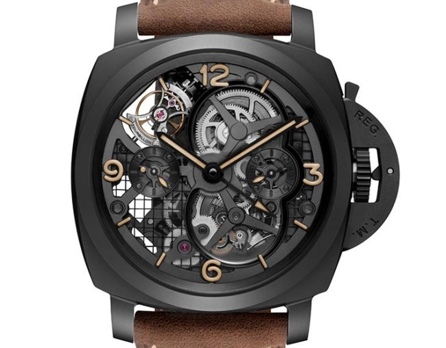 Panerai Lo Scienziato Luminor 1950 Tourbillon GMT Ceramica Panerai Lo Scienziato Luminor 1950 Tourbillon GMT Ceramica