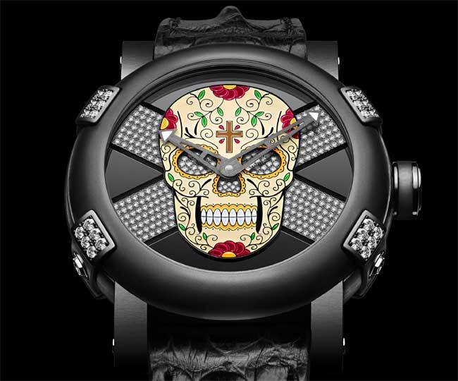 RJ-Romain Jerome « Día de los Muertos Diamante » : tel un pied de nez à la mort ! RJ-Romain Jerome « Día de los Muertos Diamante » : tel un pied de nez à la mort !