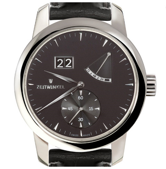 Zeitwinkel 273° : grande date et réserve de marche Zeitwinkel 273° : grande date et réserve de marche