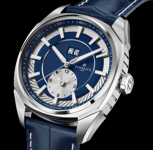 Perrelet "Lab Peripheral" Dual Time Big Date Perrelet "Lab Peripheral" Dual Time Big Date