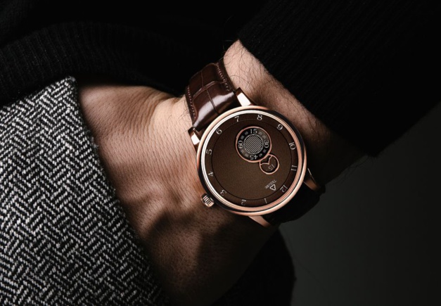 Trilobe "Nuit Fantastique" or rose : l'heure havane Trilobe "Nuit Fantastique" or rose : l'heure havane