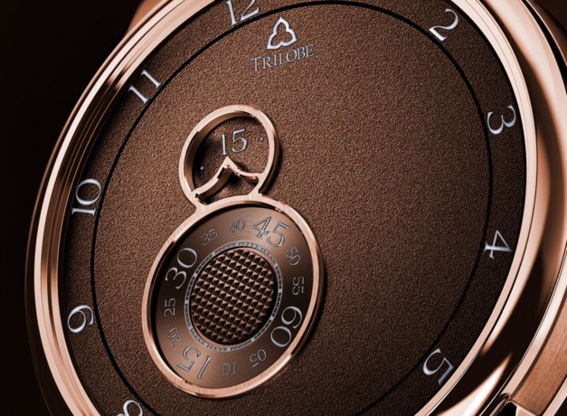 Trilobe "Nuit Fantastique" or rose : l'heure havane Trilobe "Nuit Fantastique" or rose : l'heure havane