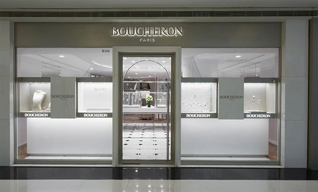 Boucheron : deux boutiques à Shanghai