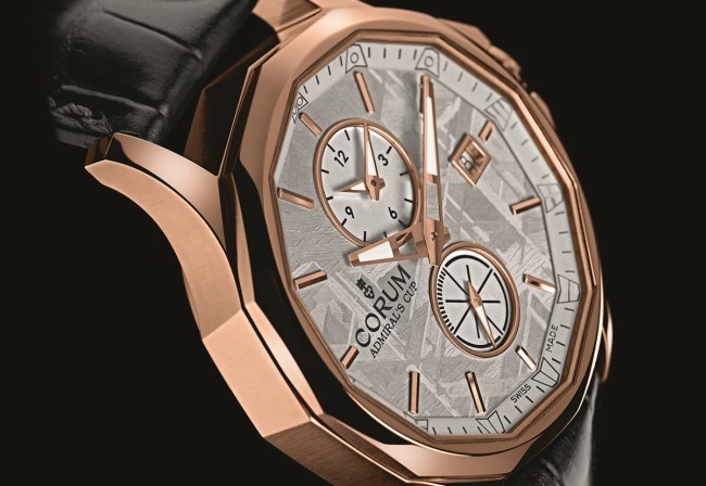 Corum Admiral’s Cup Legend 42 Meteorite Dual Time