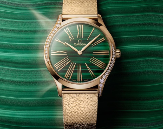 Omega Trésor malachite Omega Trésor malachite