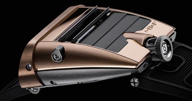MB&F HM5 RT or rose et titane : 66 exemplaires on the road again… MB&F HM5 RT or rose et titane : 66 exemplaires on the road again…
