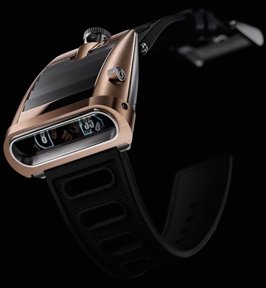 MB&F HM5 RT or rose et titane : 66 exemplaires on the road again… MB&F HM5 RT or rose et titane : 66 exemplaires on the road again…