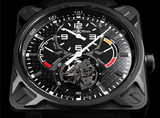 Un instrument BR01 Tourbillon de Bell & Ross pour Bâle 2007 Un instrument BR01 Tourbillon de Bell & Ross pour Bâle 2007