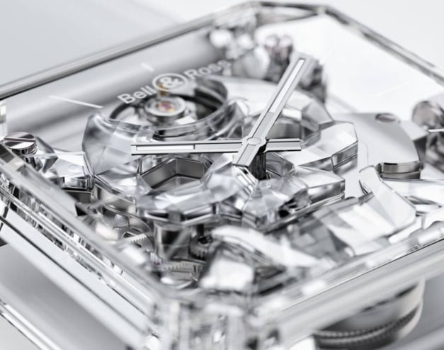 Bell & Ross BR 01 Cyber Skull Sapphire : la mort en toute transparence Bell & Ross BR 01 Cyber Skull Sapphire : la mort en toute transparence
