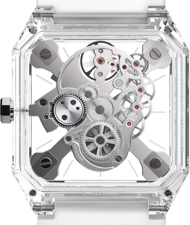Bell & Ross BR 01 Cyber Skull Sapphire : la mort en toute transparence Bell & Ross BR 01 Cyber Skull Sapphire : la mort en toute transparence