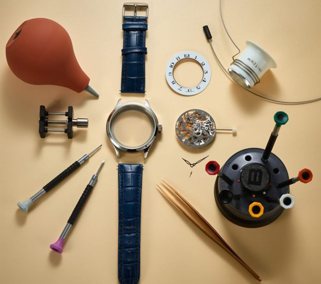 Initium : le kit d'assemble de votre montre "Kairos" directement à domicile Initium : le kit d'assemble de votre montre "Kairos" directement à domicile