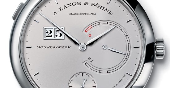 Lange 31 de Lange & Söhne : 31 jours de réserve de marche, tout simplement