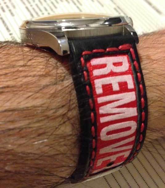 Atelier Thibot : « Remove before flight », le bracelet idéal pour les montres de pilote !