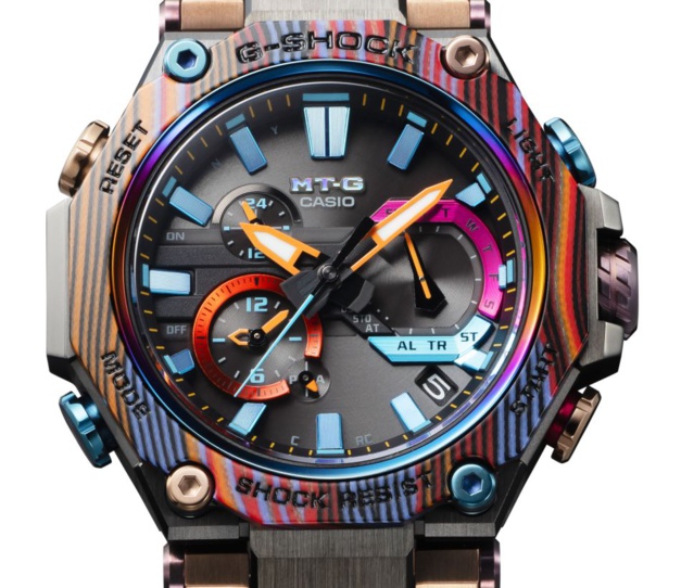 G-Shock MTG-B2000XMG-1AER : ionique, moirée et unique