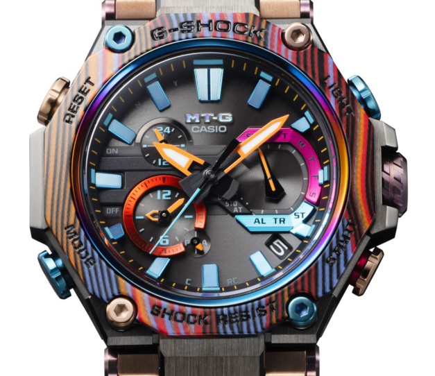G-Shock MTG-B2000XMG-1AER : ionique, moirée et unique G-Shock MTG-B2000XMG-1AER : ionique, moirée et unique