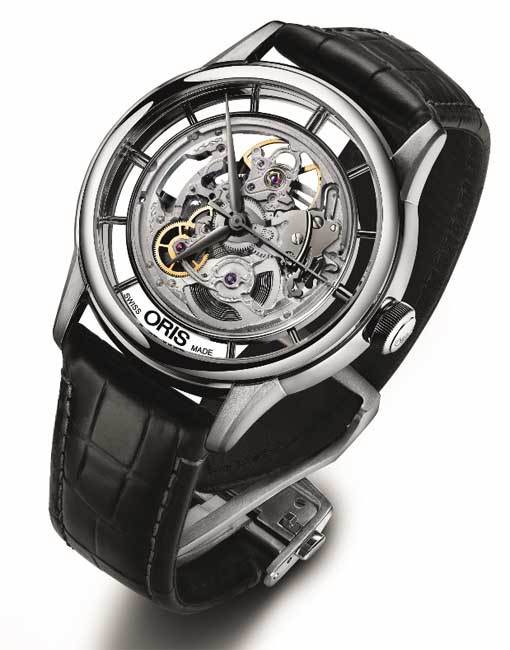 Oris Artelier Translucent Skeleton