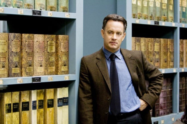 Anges et démons : Tom Hanks porte une montre Bradley avec Mickey Anges et démons : Tom Hanks porte une montre Bradley avec Mickey