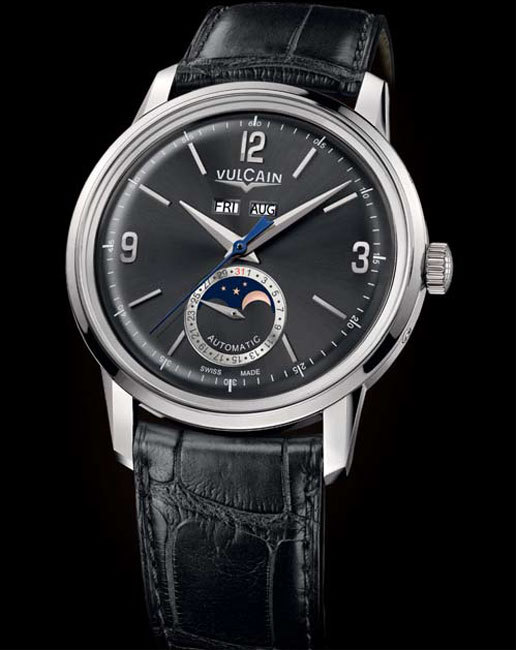 Vulcain 50s Presidents’ Moonphase version acier