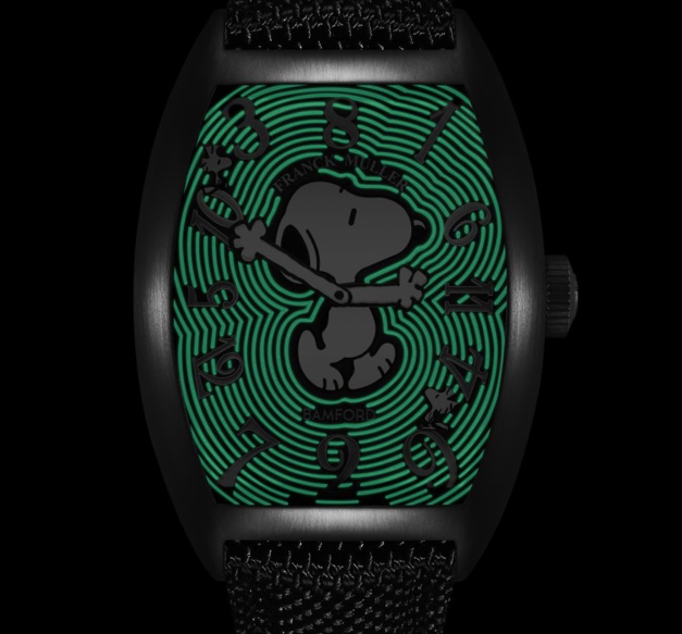Franck Muller x Bamford Snoopy Crazy Hours : temps bédéesque Franck Muller x Bamford Snoopy Crazy Hours : temps bédéesque