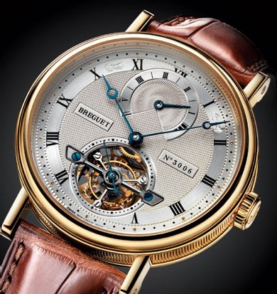 Classique 5317 de Breguet : tourbillon et réserve de marche