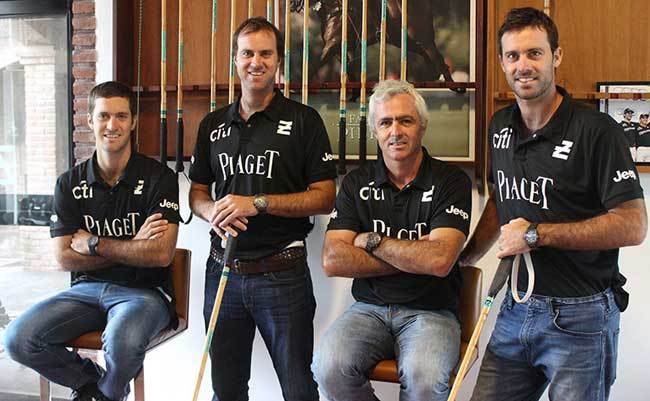 Equipe de polo La Ellerstina sponsorisée par Piaget