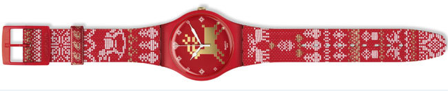 Swatch Red Knit