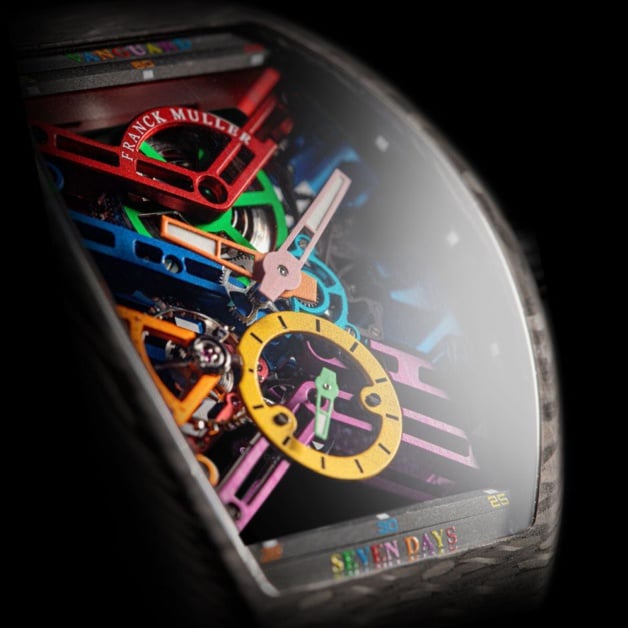 Franck Muller Vanguard Skeleton Color Dreams Franck Muller Vanguard Skeleton Color Dreams