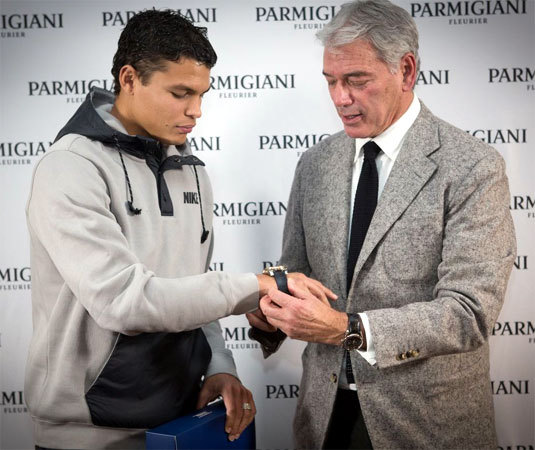 Thiago Silva et Jean-Marc Jaquot Thiago Silva et Jean-Marc Jaquot