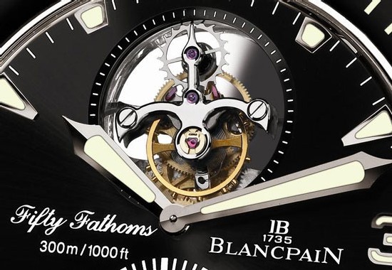 Fifty Fathoms Blancpain Tourbillon : une vraie montre de plongée avec tourbillon