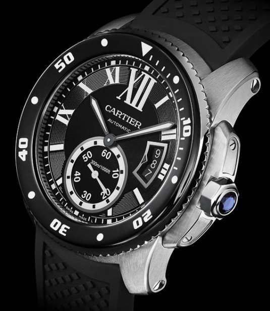 Cartier Calibre Diver : plongeuse et mérites… Cartier Calibre Diver : plongeuse et mérites…