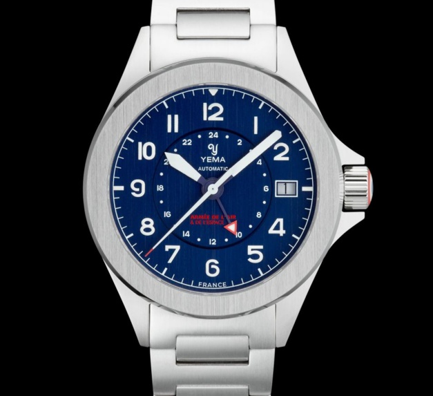 Yema Flygraf Armée de l'Air GMT : 500 exemplaires Yema Flygraf Armée de l'Air GMT : 500 exemplaires