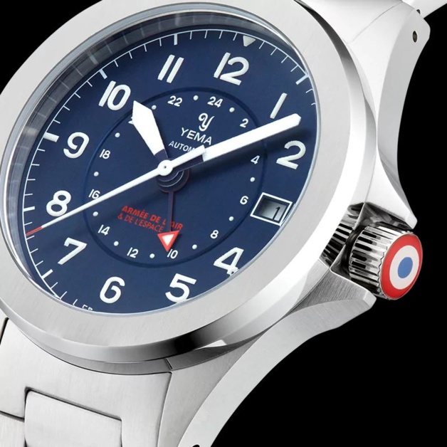 Yema Flygraf Armée de l'Air GMT : 500 exemplaires Yema Flygraf Armée de l'Air GMT : 500 exemplaires