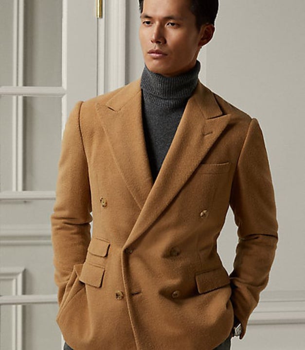 La veste en poils de chameau : un classique sport-chic totalement intemporel La veste en poils de chameau : un classique sport-chic totalement intemporel