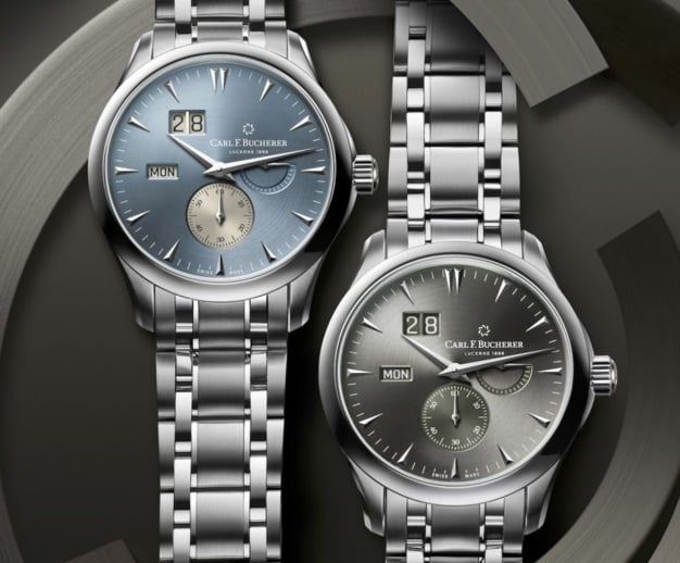 La marque horlogère suisse Carl F. Bucherer, installée à Luzerne et réputée pour ses garde-temps avec masse oscillante périphérique, vient de dévoiler une nouvelle Manero Peripheral BigDate dotée d’un boitier en acier de 41,6 mm accueillant un calibre automatique « maison » indiquant la réserve de marche, le jour de la semaine et une grande date. La marque horlogère suisse Carl F. Bucherer, installée à Luzerne et réputée pour ses garde-temps avec masse oscillante périphérique, vient de dévoiler une nouvelle Manero Peripheral BigDate dotée d’un boitier en acier de 41,6 mm accueillant un calibre automatique « maison » indiquant la réserve de marche, le jour de la semaine et une grande date.