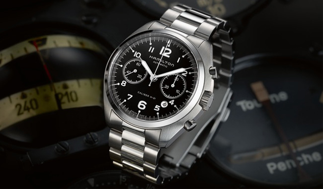 Hamilton Khaki Pilot Pioneer Auto Chrono