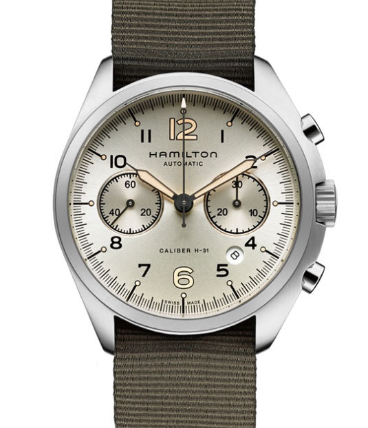 Hamilton Khaki Pilot Pioneer Auto Chrono